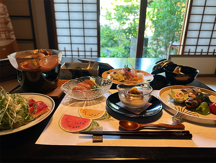 うぶすなの郷 TOMIMOTOのお料理
