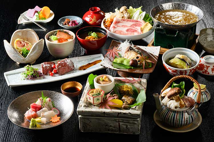 夕食（和会席イメージ）
